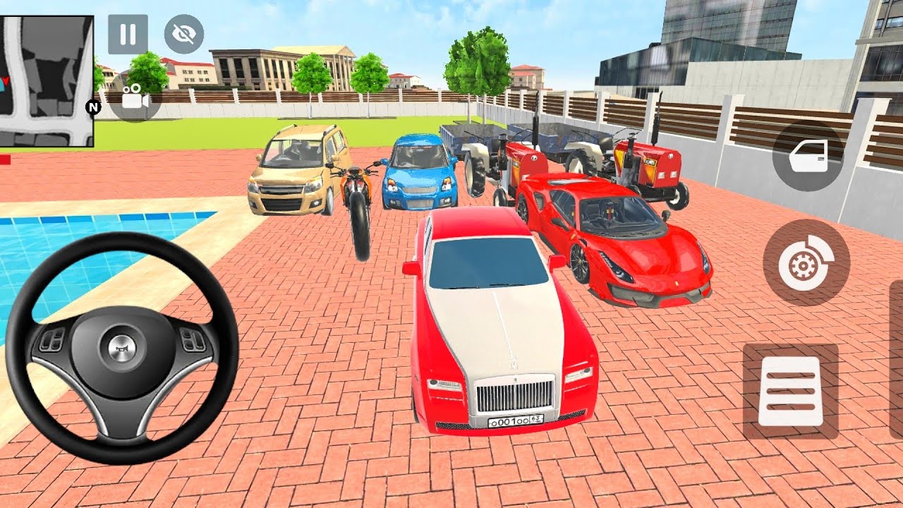Modified Police Car 🚨 Gangster Life in Indian Streets | Open World Game 🔥