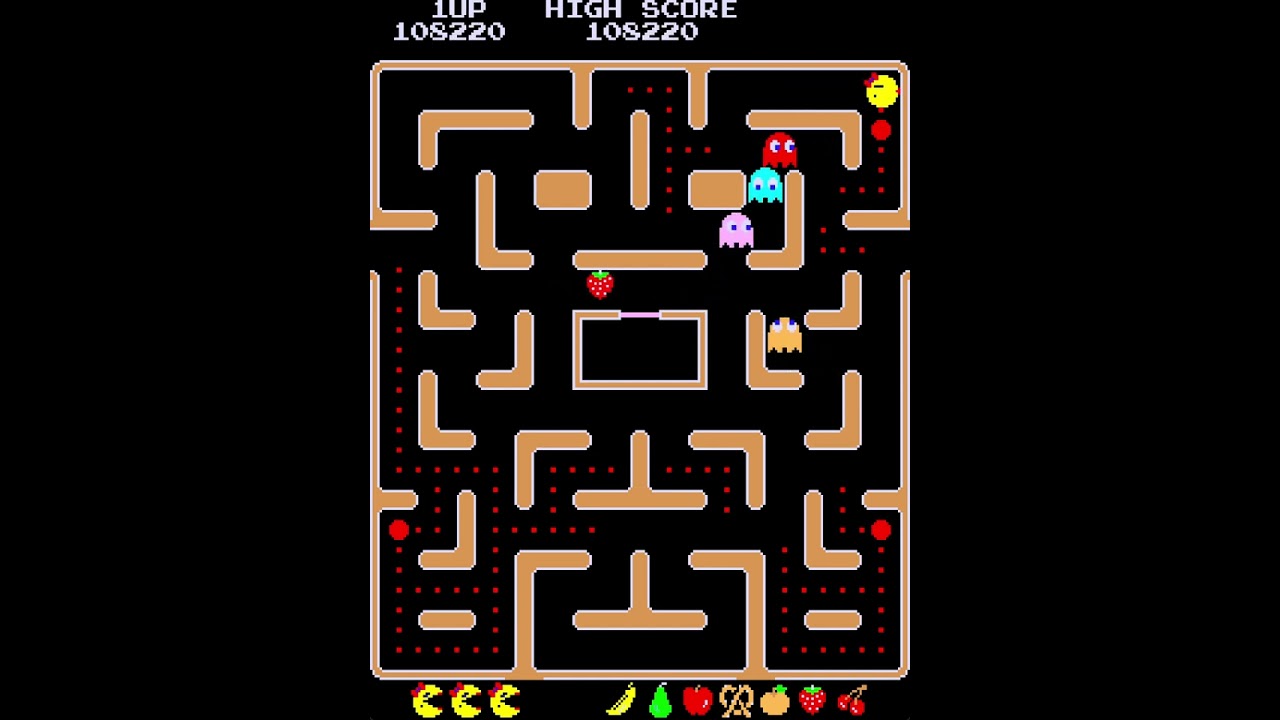 Ms. Pac-Man (Speedup Hack) MAME Gameplay 1/15/25