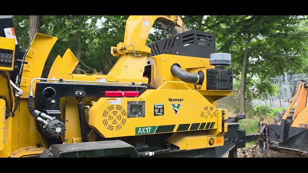 2022 Vermeer AX17 Towable Chipper For Sale. Www.marionauction.com
