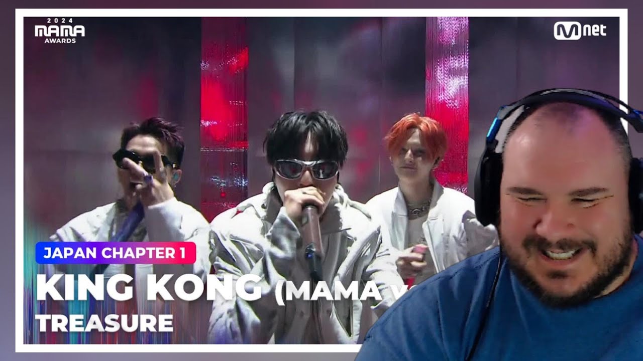 TREASURE - INTRO + KING KONG + RUN | Mnet 241122 broadcastMnet K-POP #2024MAMA Reaction