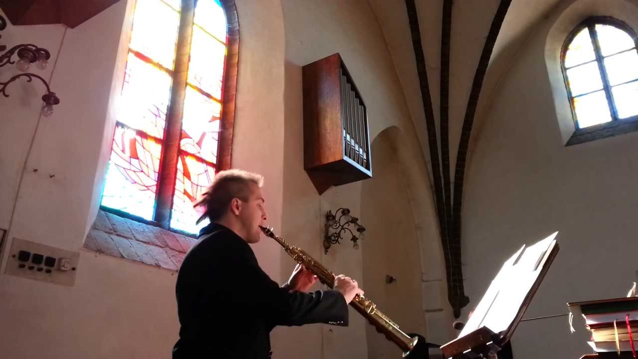 J.S. Bach - Aria na strunie G [Marcin Odyniec - saksofon sopranowy]
