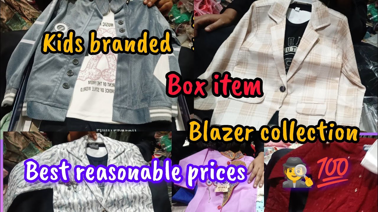 Boys branded blazeres ✨🛍️ WhatsApp  9618016787🆕sherwani model dresses 💥 Sahil readymades for kids.
