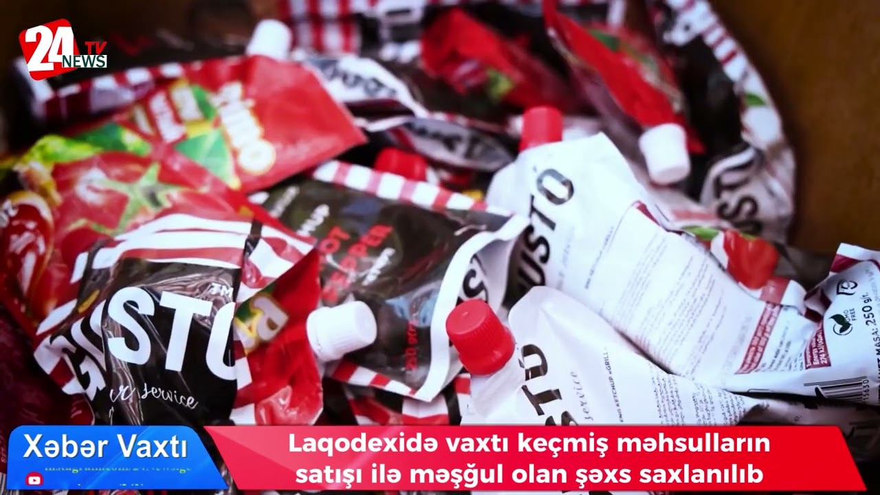 Laqodexidə vaxtı keçmiş məhsulların satışı ilə məşğul olan şəxs saxlanılıb