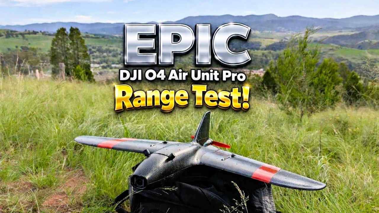 EPIC DJI O4 Air Unit Pro Range Test (TBS Chupito on 4S, 2.4G ELRS)