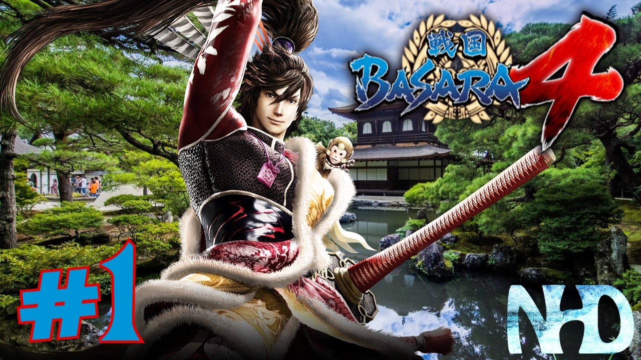 Let's Play Sengoku Basara 4 Sumeragi (Keiji Maeda - pt1) Stage: Okayama Castle