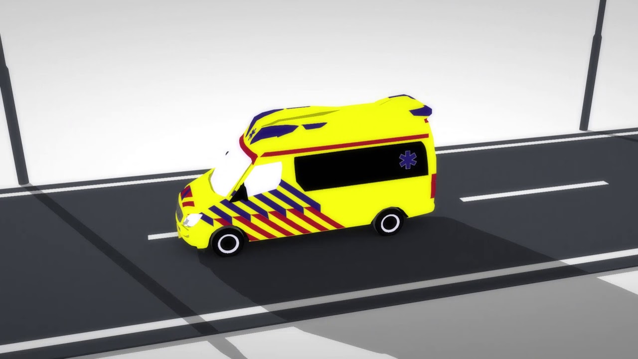 Animatie over ambulancezorg: 'Wat gebeurt er als je 112 belt?'