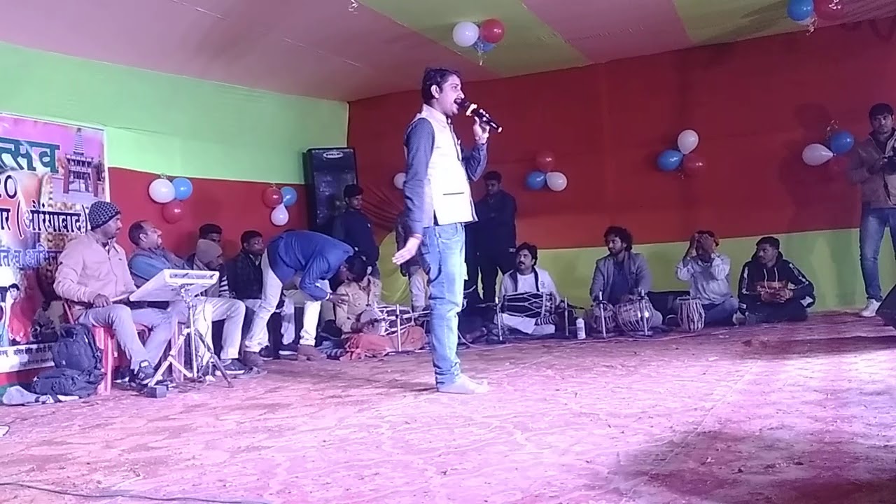 ( मनीष शर्मा हिन्दी भजन 2020 ) बिहार के सुप्रसिद्ध तबला वादक श्री अंजनी सिंह का एक सुपर मिजाज़ ।