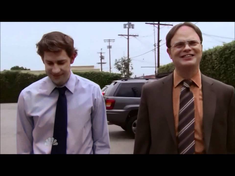 The Office: Dwight and Jim's small talk - How is Pipi? Pipa?