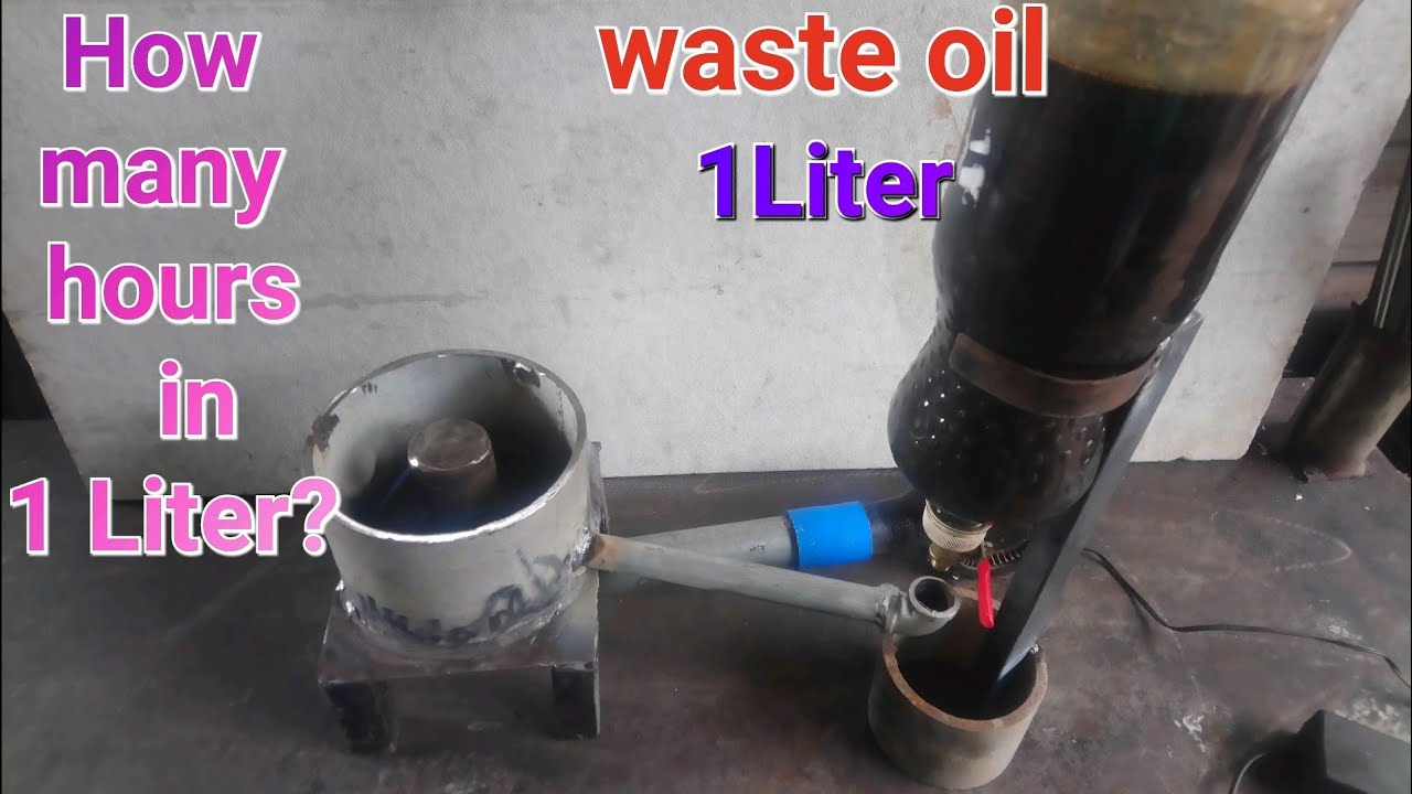 This is common question, How many hours in 1liter Waste Oil Heater,stove