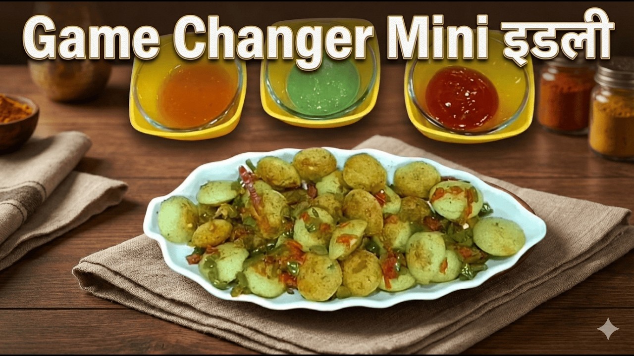 एक छोटा सा ट्विस्ट और इडली बन गई स्पेशल 😍
