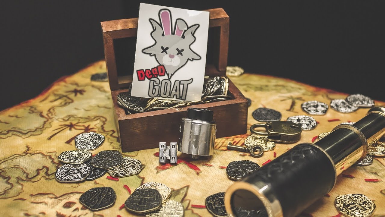 Dead Goat RDA by OhmBoy OC x GrimmGreen | Review | Build & Wick