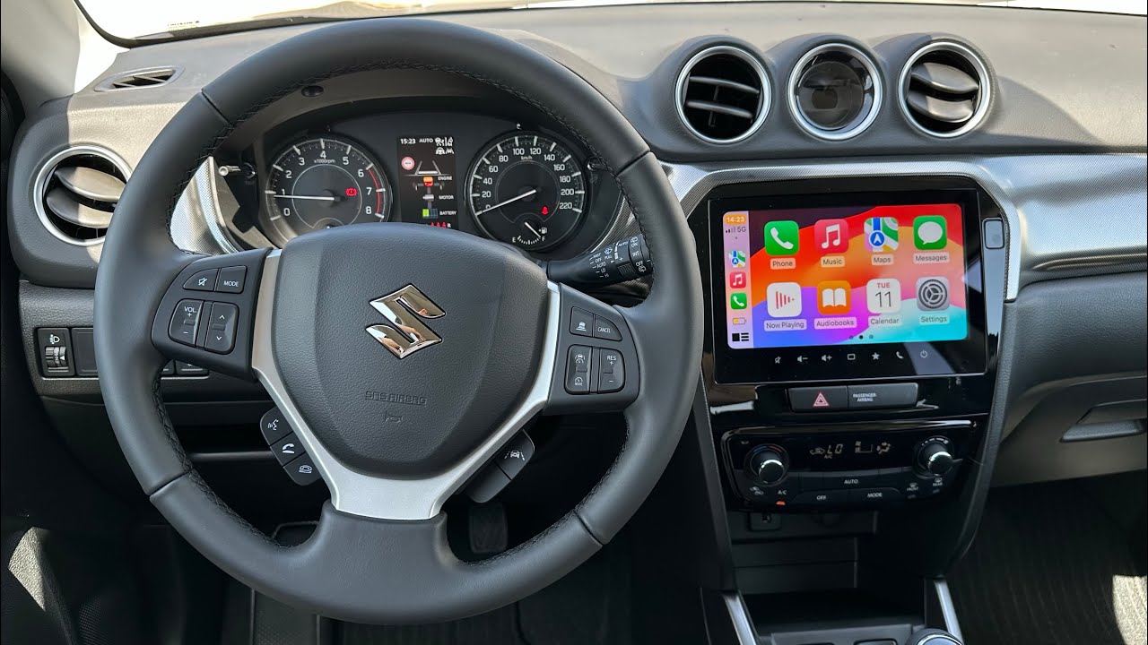 Обзор Apple CarPlay для нового Suzuki Vitara Facelift 2024 года