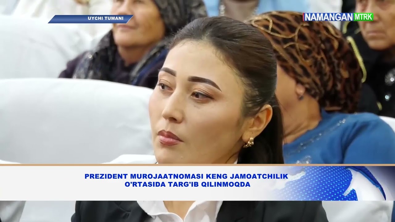 #Namangan axboroti | Prezident Murojaatnomasi keng jamoatchilik e’tiborida