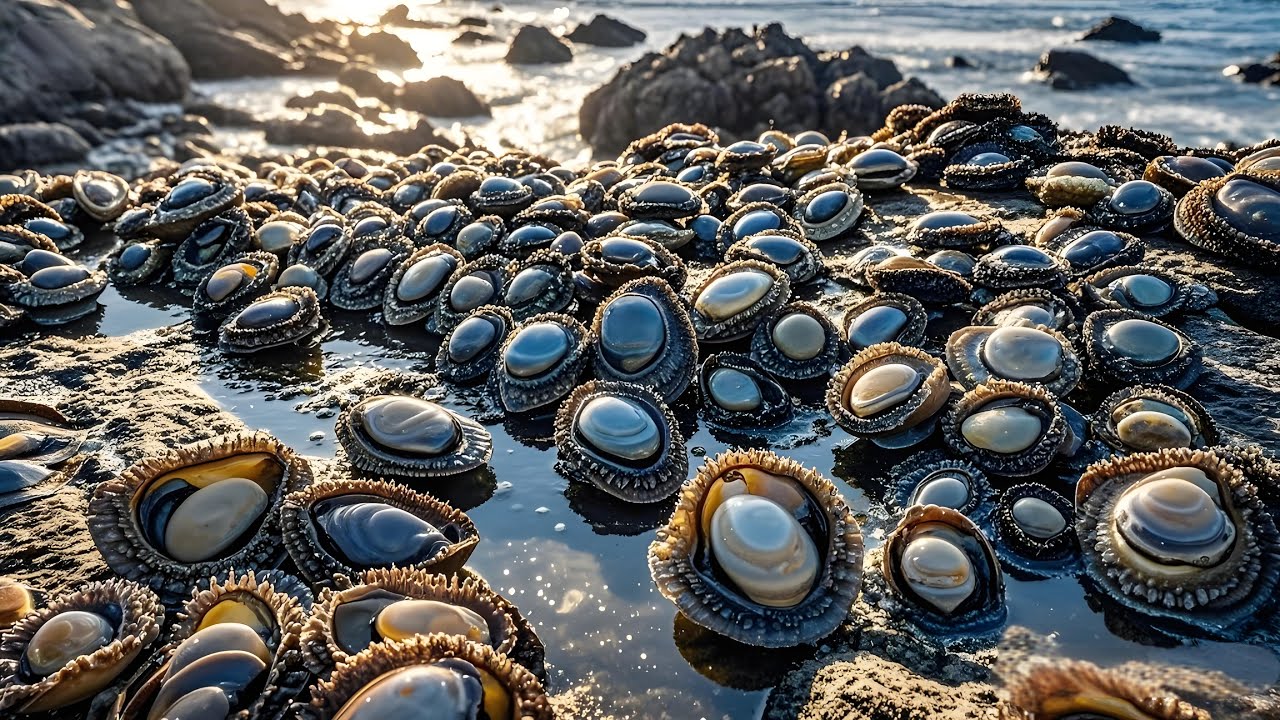 I got rich! I found a large number of abalones as soon as I arrived. I really couldn’t pick them all