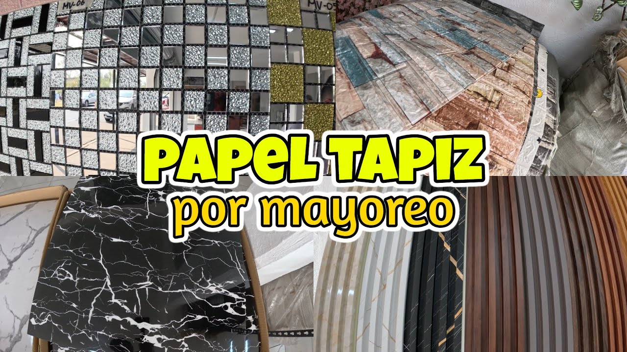 Papel tapiz desde $25 pesos