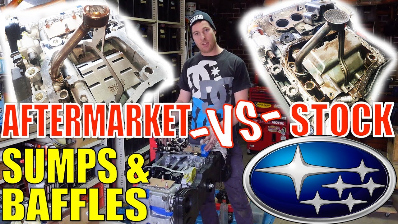 EJ SUMPS, BAFFLES & PICKUPS COMPARISON & HOW-TO - TIGWERKS & KILLER BEE vs STOCK