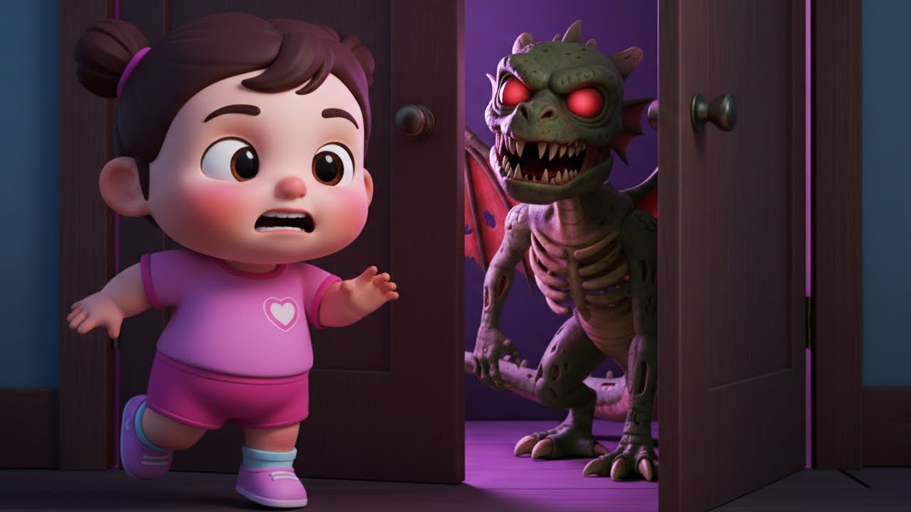 Monster In The Closet? Afraid of the Monster Song | More Baby Nico World Nursery Rhymes & Baby Songs