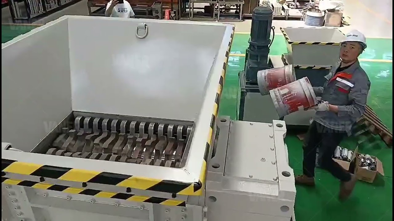 DBK800 double shaft shredder machine