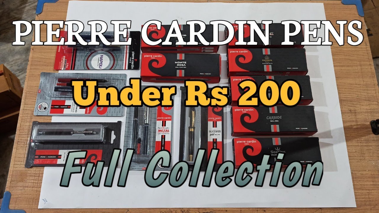 Pierre Cardin Pens Under Rs. 200 | Gifting Pens | Full Collection