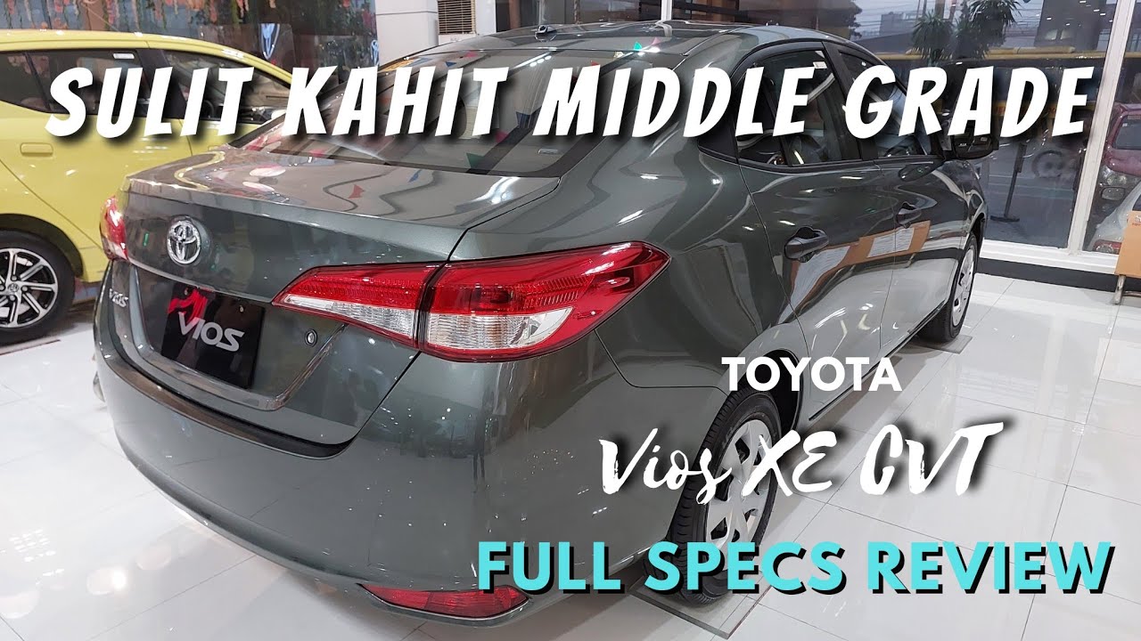 Toyota Vios XE CVT | Новые характеристики | Toyota Balintawak | 7-минутный обзор | #vios #xe