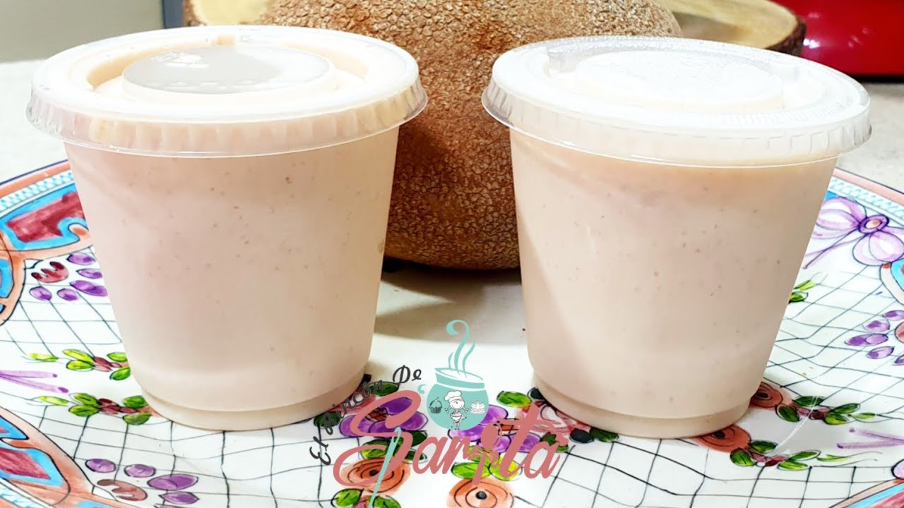 Gelatina de Mamey Natural #reposteandoconsarita