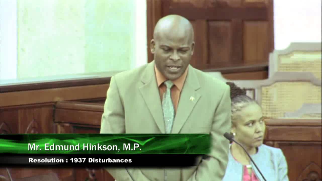 2015-07-21 Edmund Hinkson's Contribution on resolution to commemorate 1937 disturbances/riots