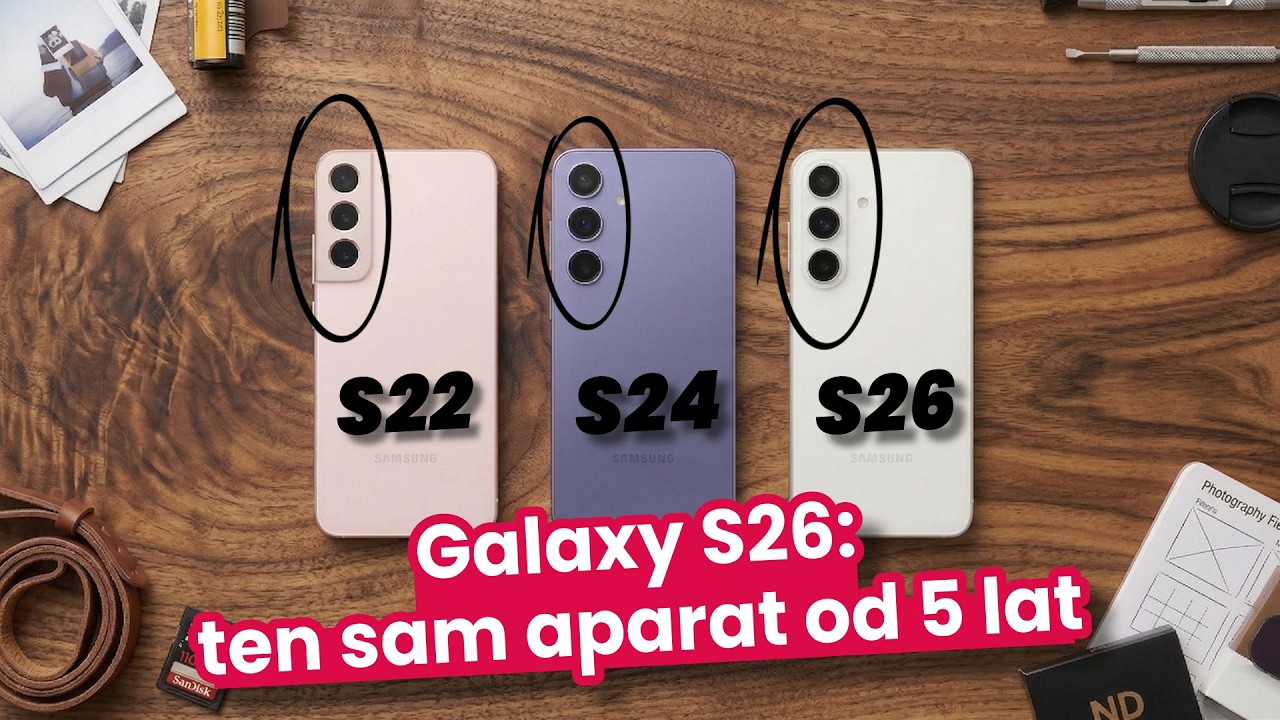 Czy Galaxy S26 robi lepsze zdjęcia od S22?