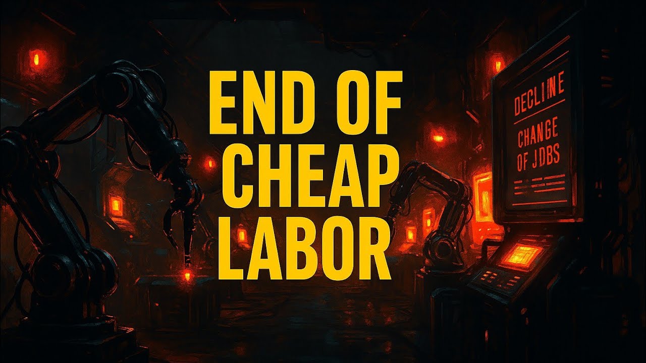 The End of Cheap Labor: How Automation Is Triggering a Global Job Crisis