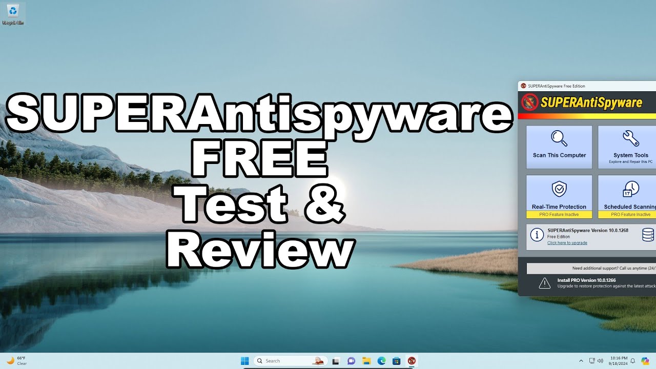SUPERAntiSpyware Free Test & Review 2024 | Let's see if they've improved anything.