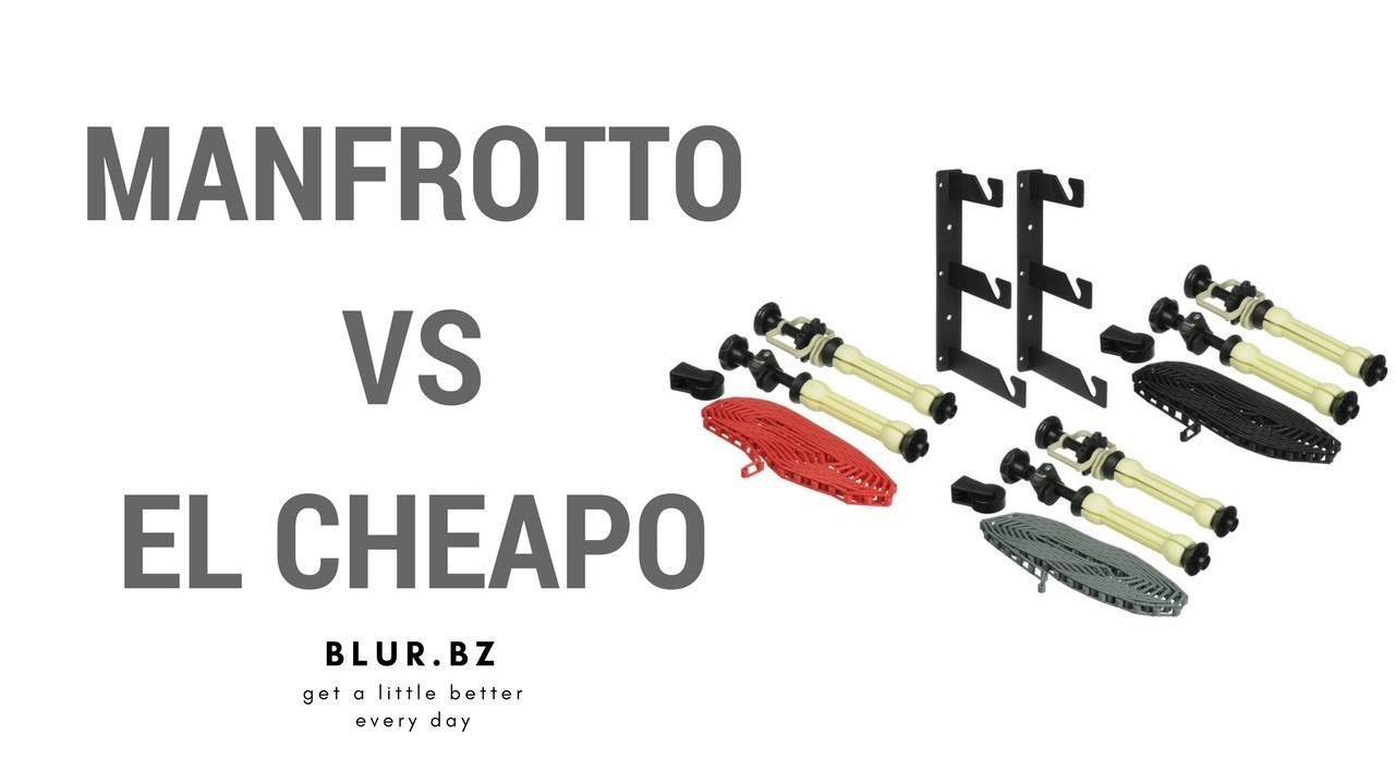 Manfrotto vs El Cheapo (Neewer, Impact, Photodiox) seamless background roller systems