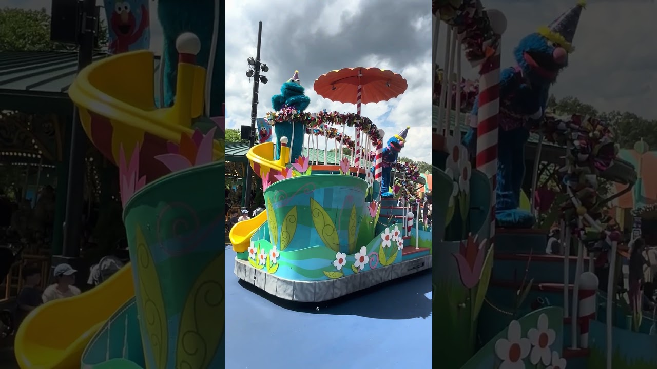 Sesame Street’s 45th birthday Parade at Sesame Place, Pennsylvania