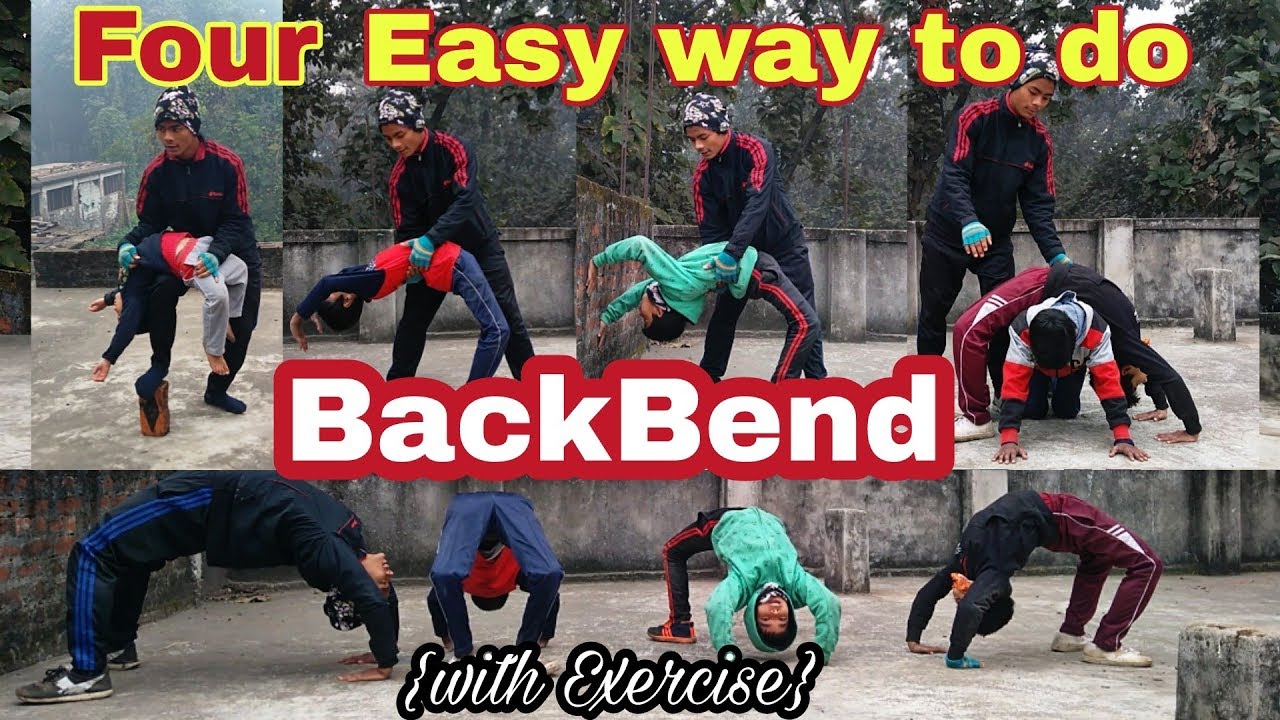How to do backbend with Exercise in hindi [4 easy Technique]