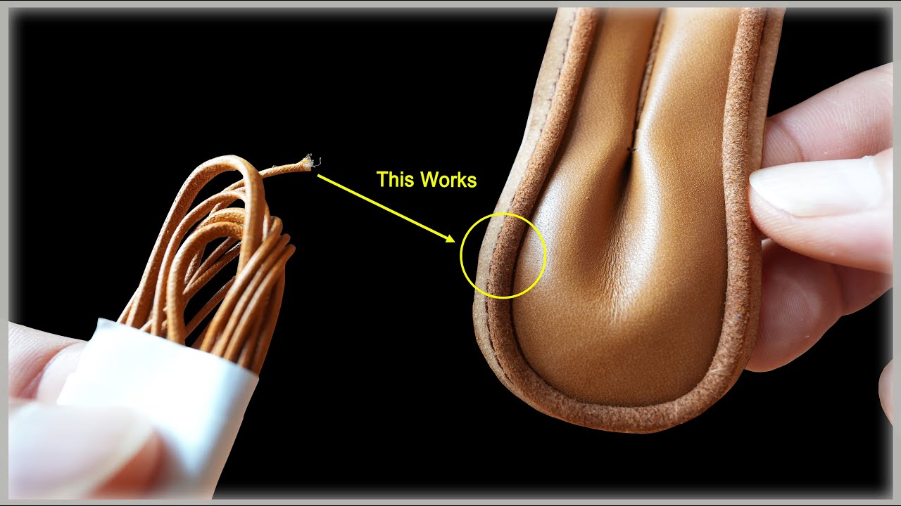 Leather Piping Nightmare?  The Cord Changed Everything!