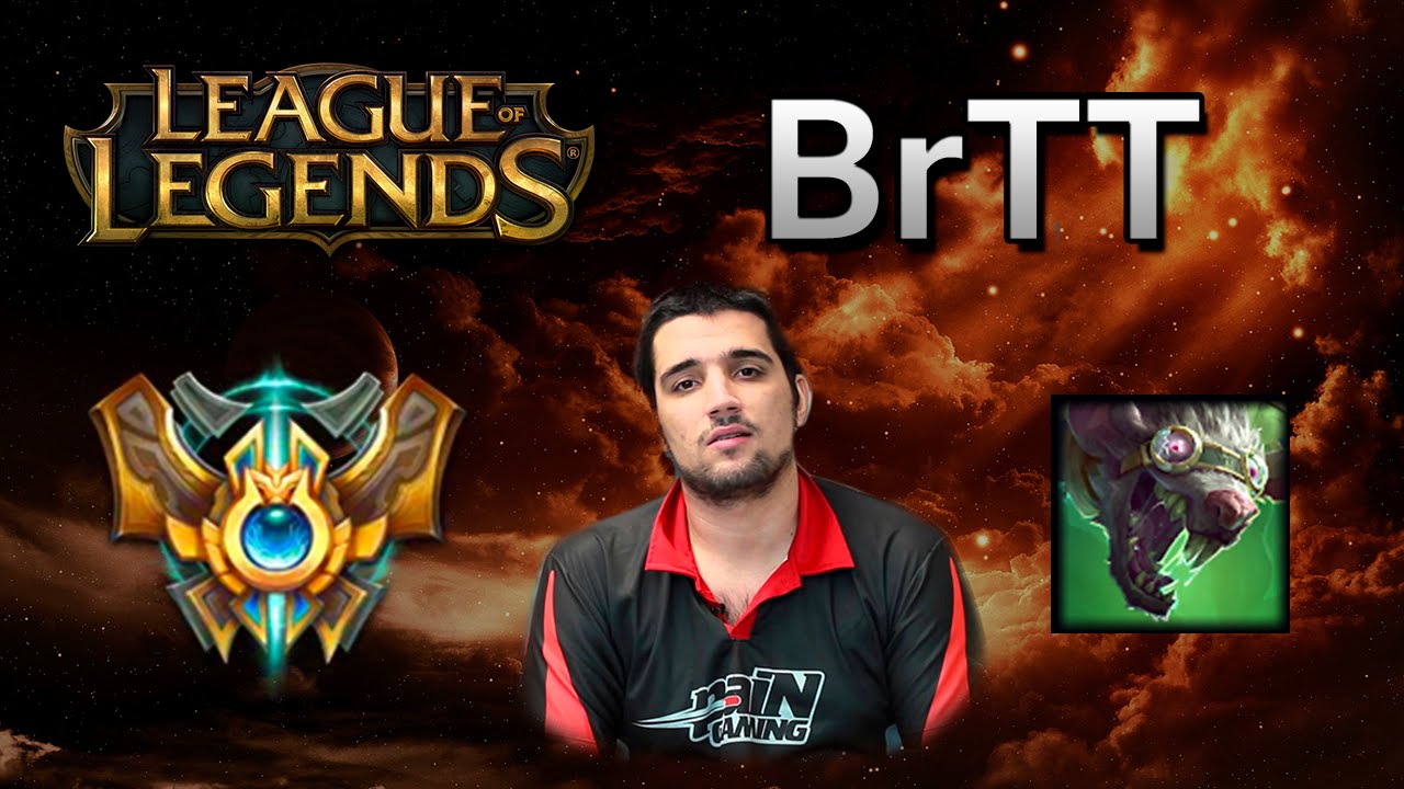 BrTT - Twitch/Thresh vs Corki/Alistar - ADC - Challenger S4 | 35
