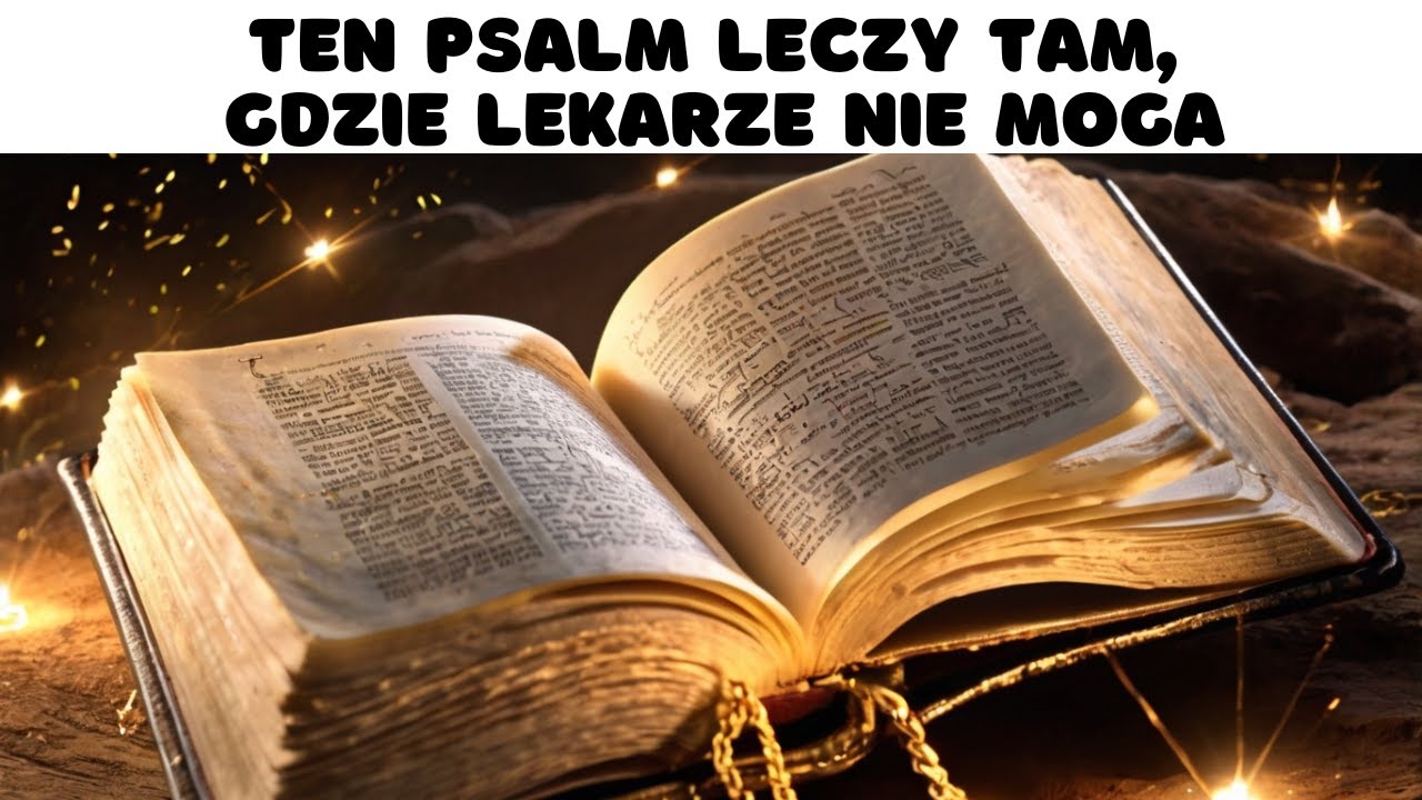 TEN PSALM LECZY TAM, GDZIE LEKARZE NIE MOGĄ - NIE CZYTAJ GO, JEŚLI NIE JESTEŚ GOTOWY NA CUD!