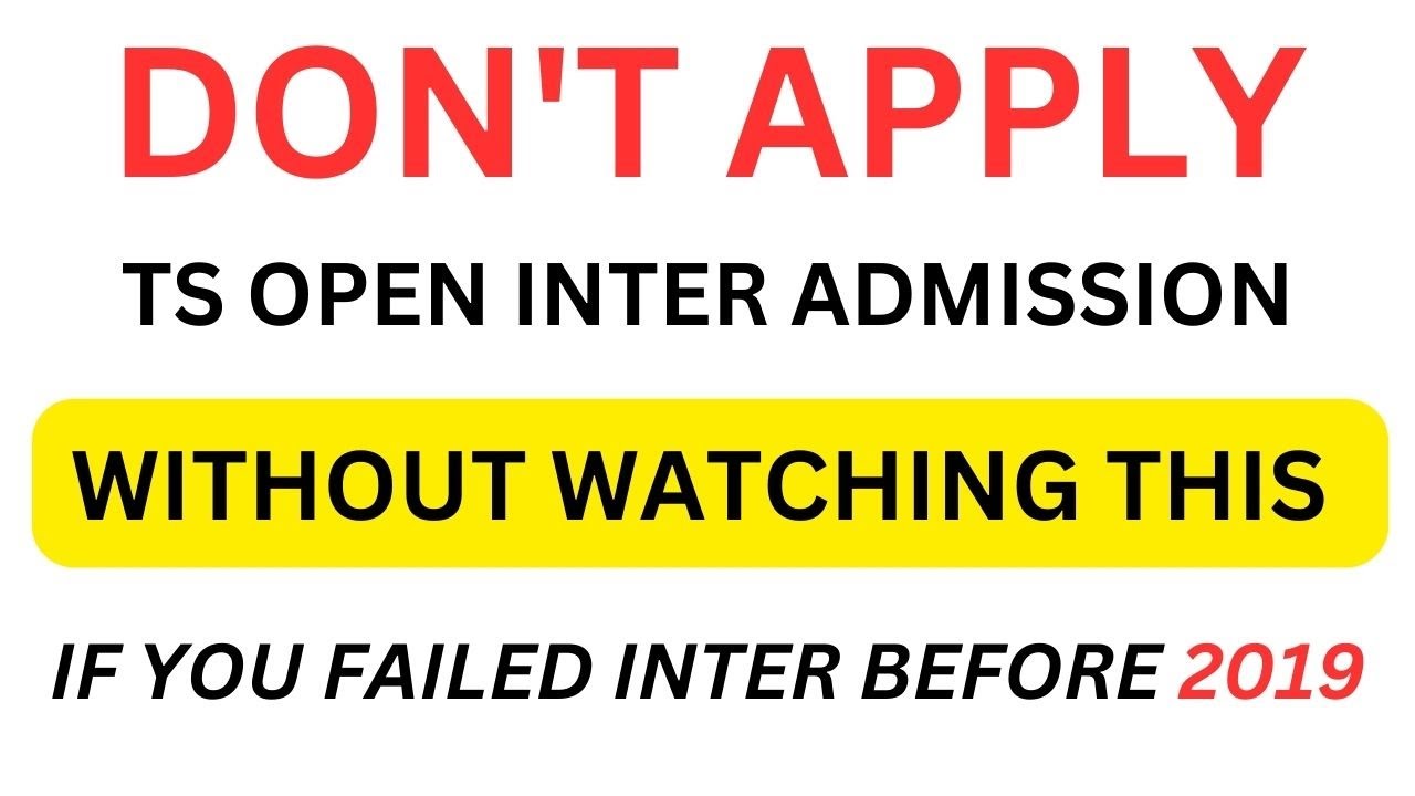 What is Transfer of Credit TOC in TS Open Inter Admission 2023 | Open Inter Details in Telugu #toss