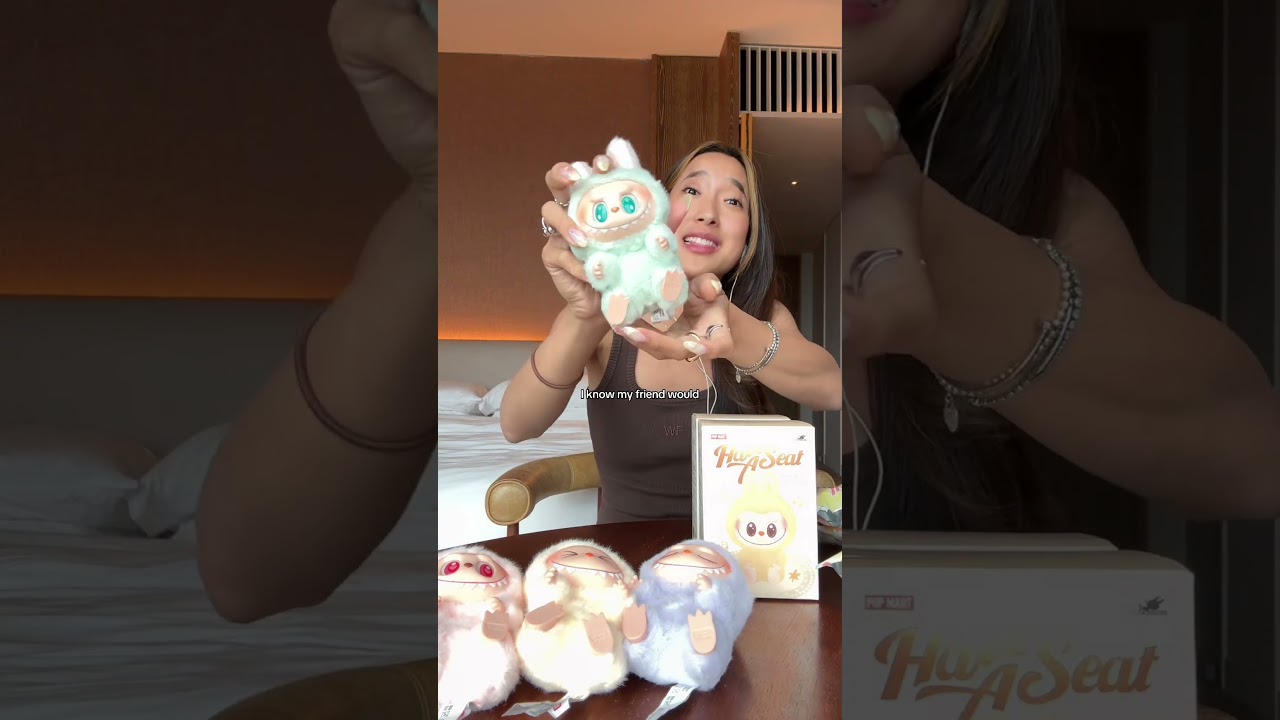 my first LABUBU UNBOXING?!! 😭🤎😏 #labubu #blindbox #popmart #labubuunboxing