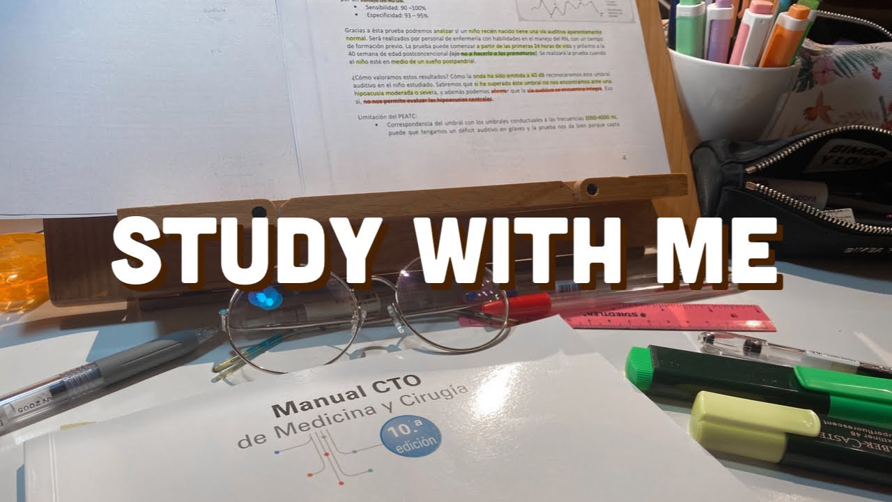 Study With Me con el método pomodoro - Angela Walters