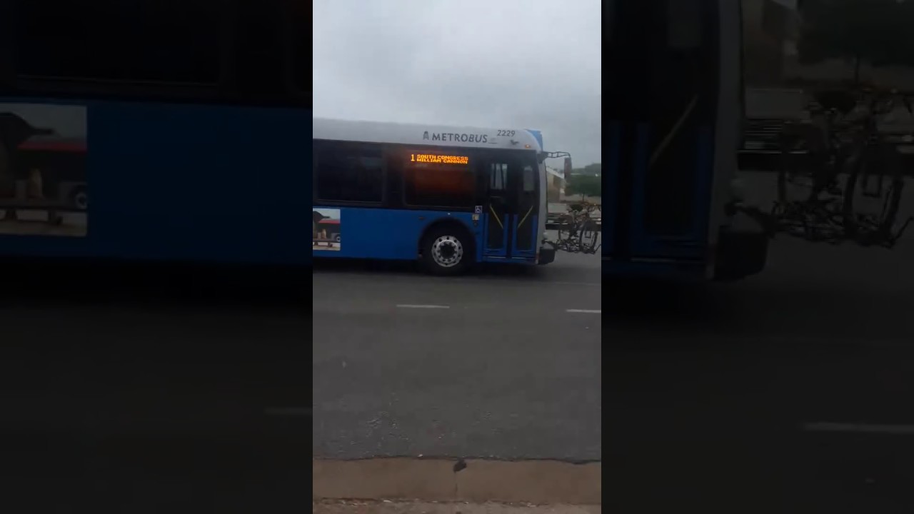 Capital Metro New Flyer D40LFR on the 1 North Lamar/South Congress