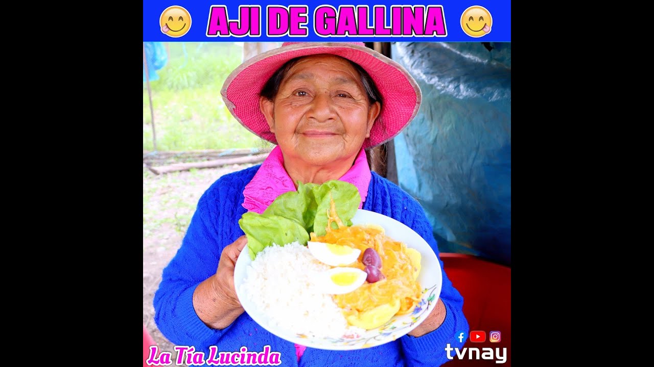 Preparando Ají de Gallina - La Tía Lucinda tvnay