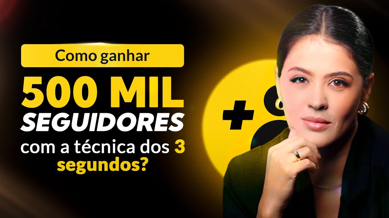 GANHE 500 MIL SEGUIDORES FÁCIL COM ESTA TÉCNICA | Bárbara Bruna #SupremaReage