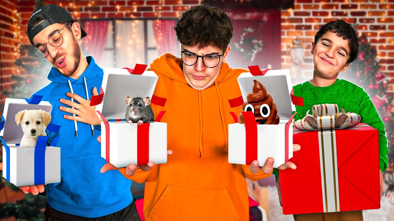 NOS ABONNÉS NOUS OFFRENT NOS CADEAUX DE NOËL EN AVANCE ! Rémi à reçu un piège à rat.. #4