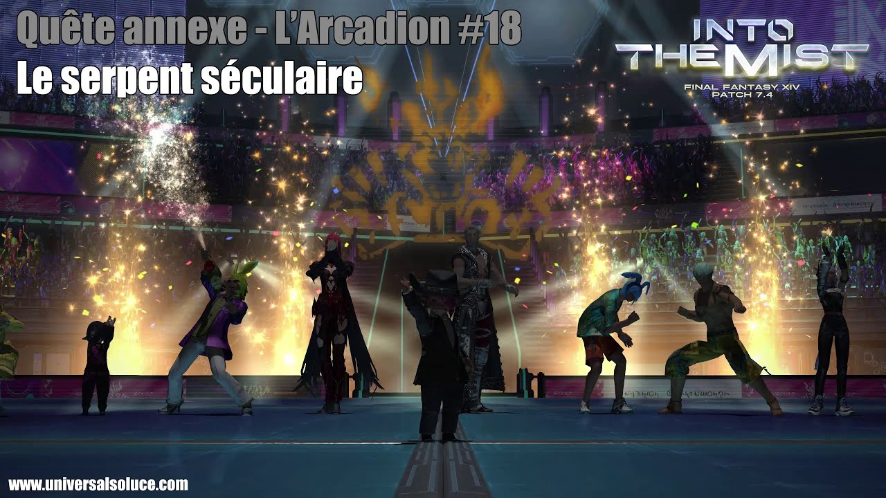 Final Fantasy XIV 7.4 - L'Arcadion #18 : Le serpent séculaire