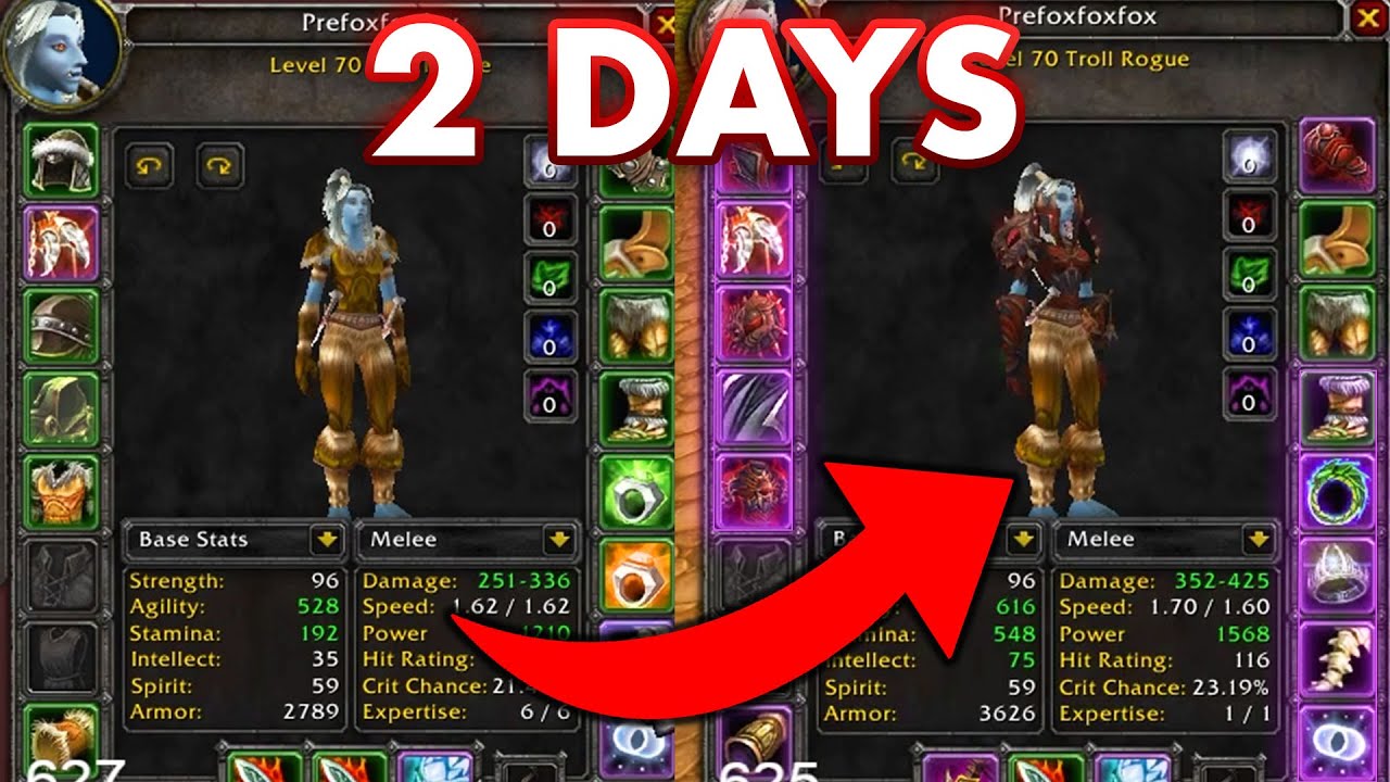 I boosted a rogue for WOTLK | This is what I got in 2 Days...