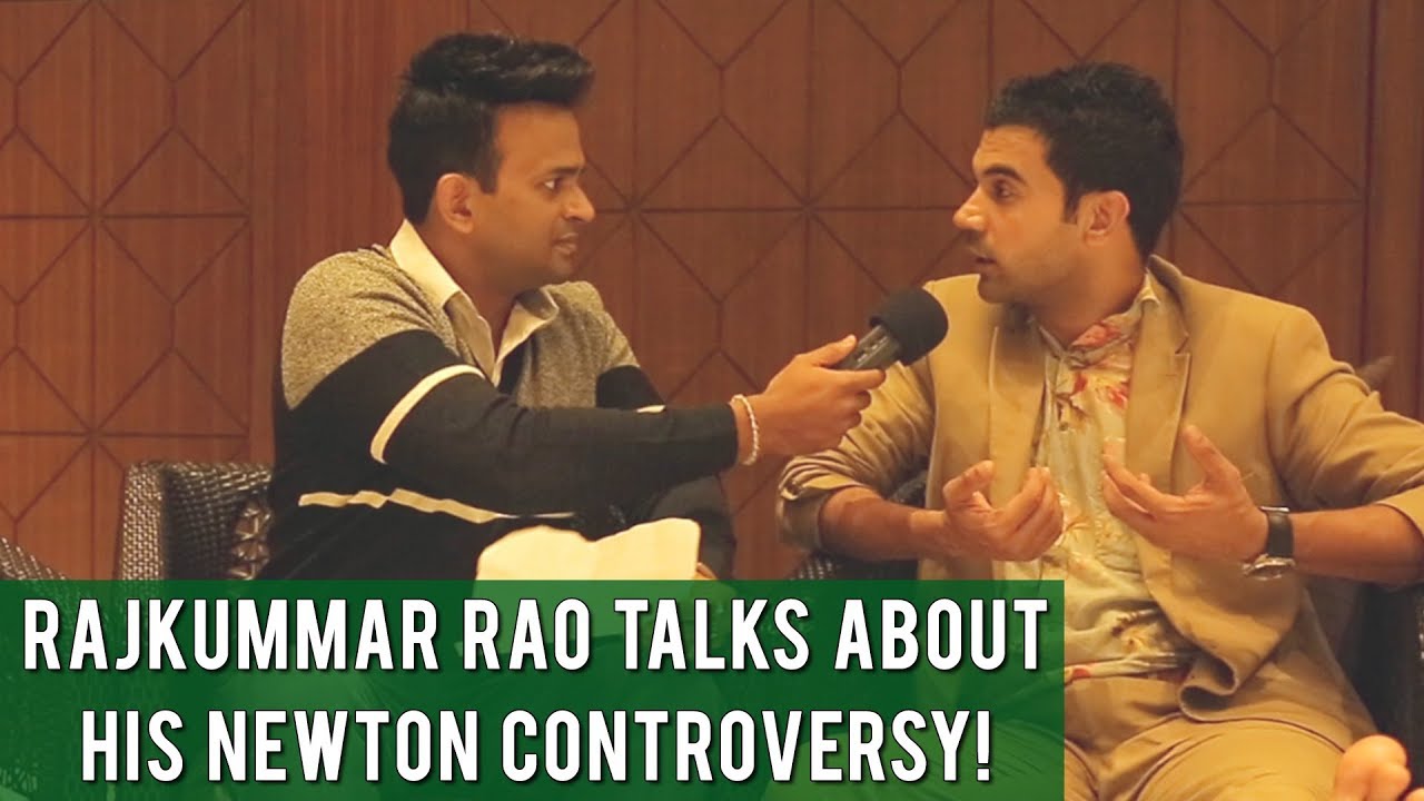 Rajkummar Rao talks about his Oscar Nominated Film Newton&rsquo;s controversy!