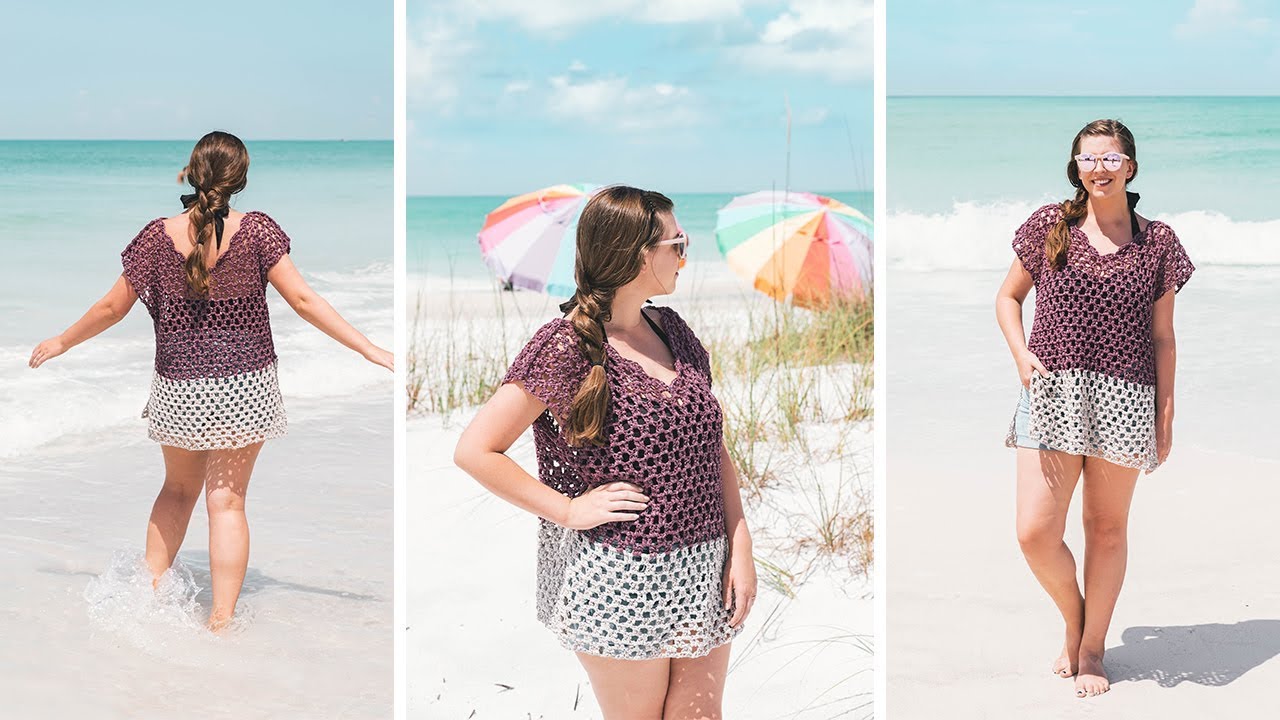 Crochet a Beach Coverup - Weekender Tunic