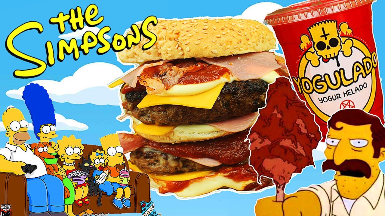 3 Increíbles Recetas de Los Simpsons que NO te puede PERDER 3
