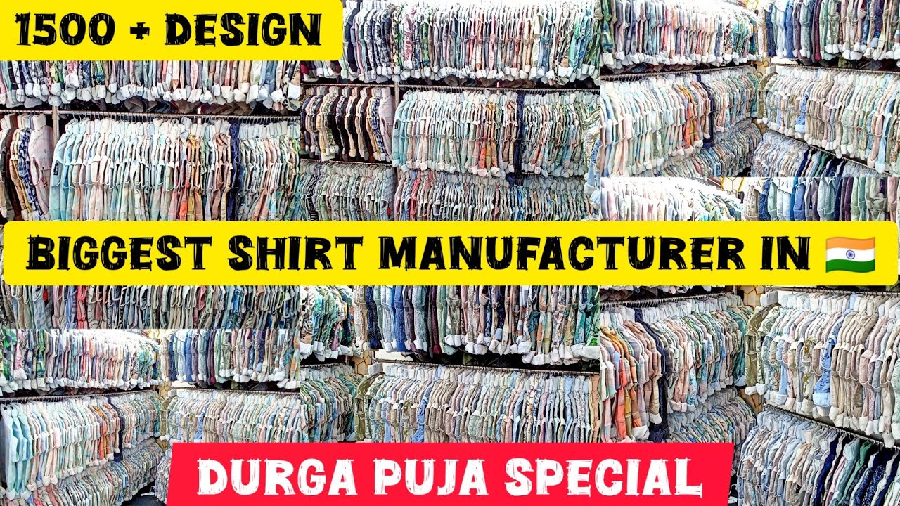 Shirt Wholesale Biggest shirt manufacturer in kolkata|Durga Pujo collection 🔥|Red Fab new collection