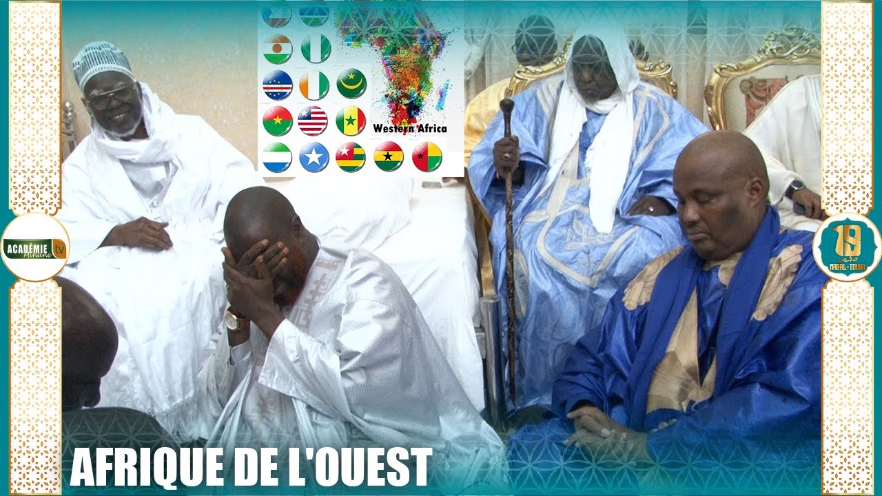 Ndeysane Serigne Mountakha ak délégations afrique de l'ouest yi