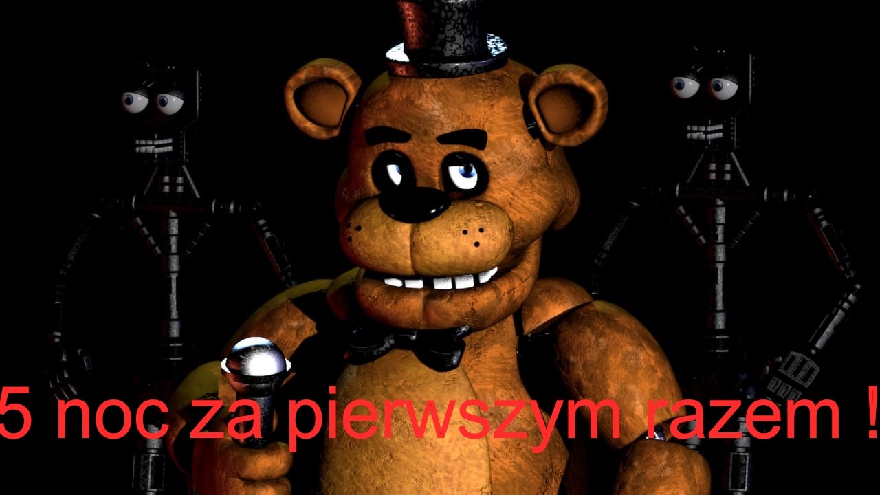 przeszedłem 5 noc w fnaf 1 za pierwszym razem !!!